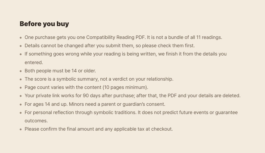 Hamzzi · Compatibility Reading PDF — Calculation limits and entertainment notice