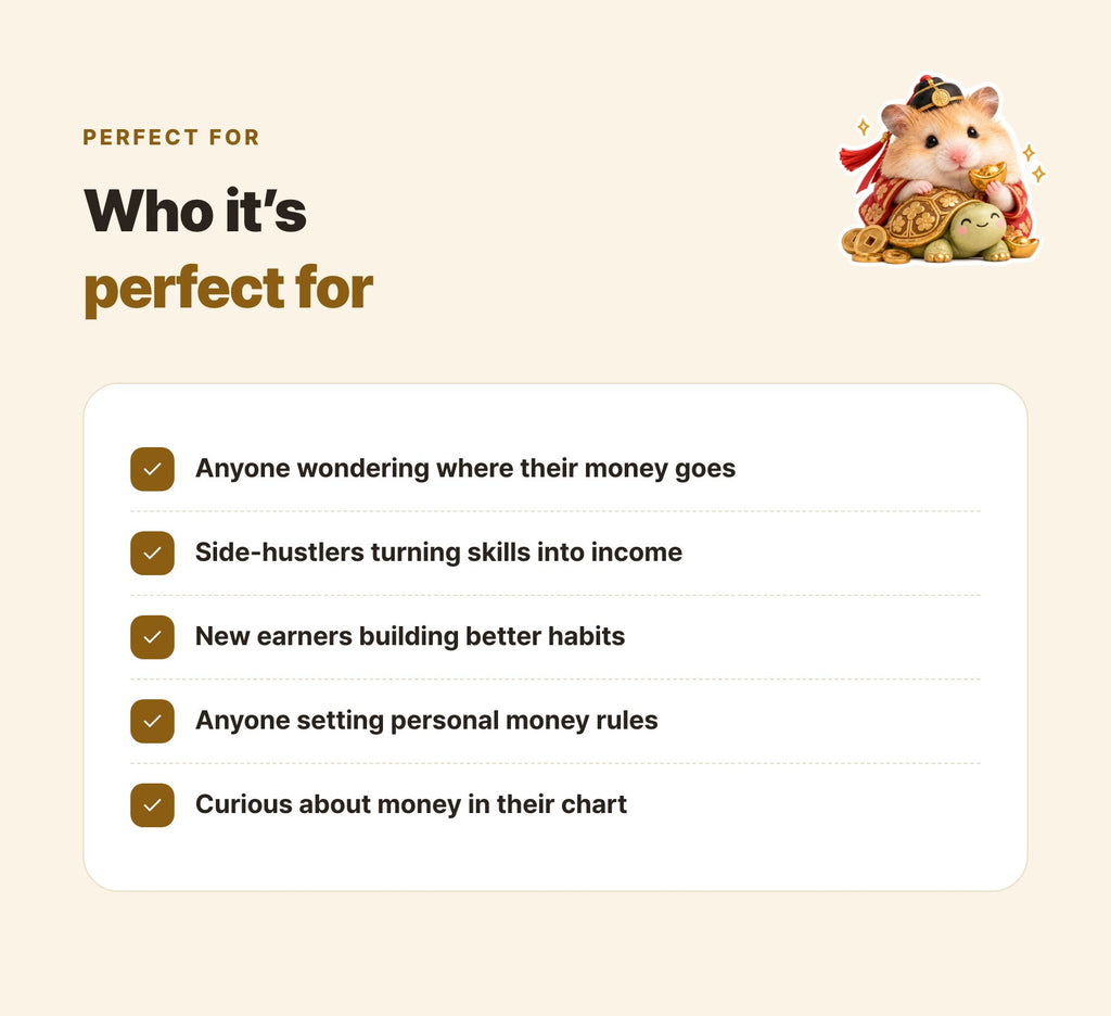 Hamzzi · Money & Value Reading PDF — Suggested readers